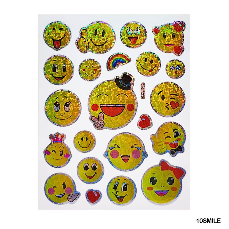 10Smile Smile Sticker (10 Sheet)