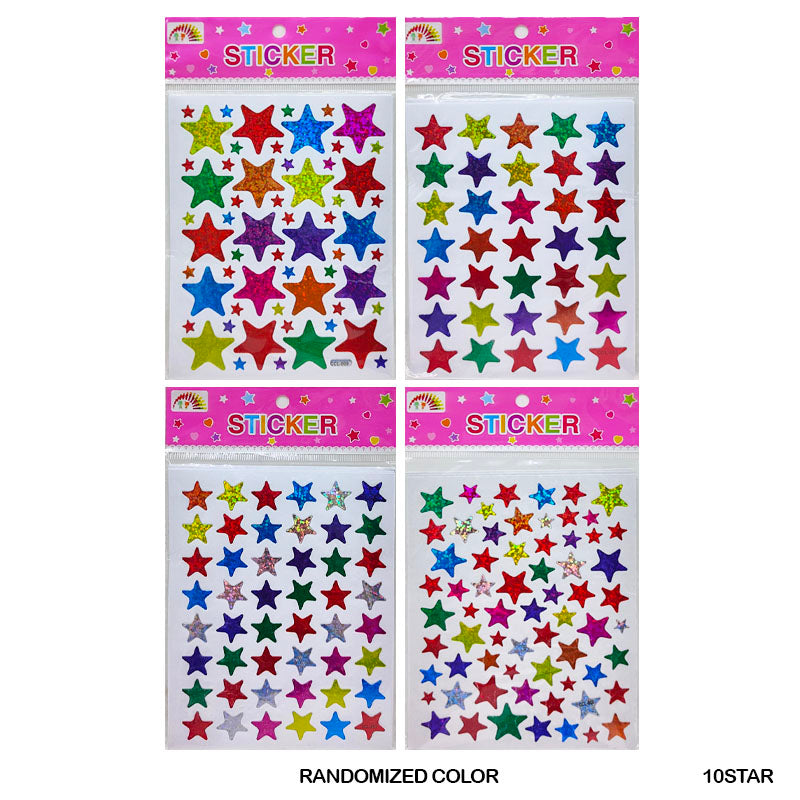 Star Sticker 10 Sheets