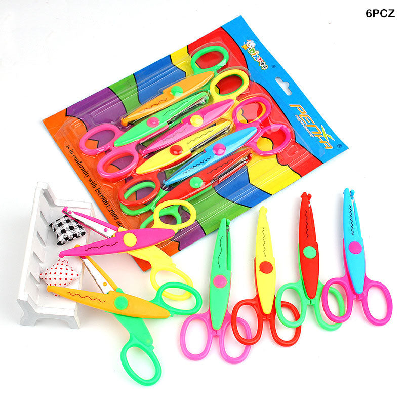 6Pc Zig Zag Scissor (6Pcz)-Gift To Love-Art & Craft