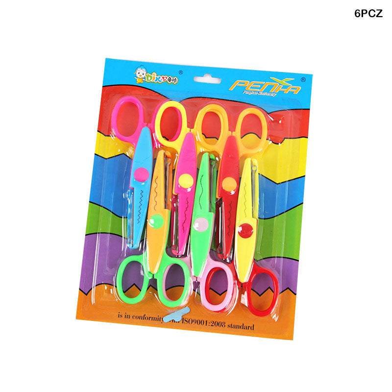 6PC ZIG ZAG SCISSOR (6PCZ) - GIFT TO LOVE