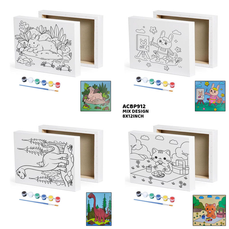 Canvas Board Printed 9X12 Inch (Acbp912)