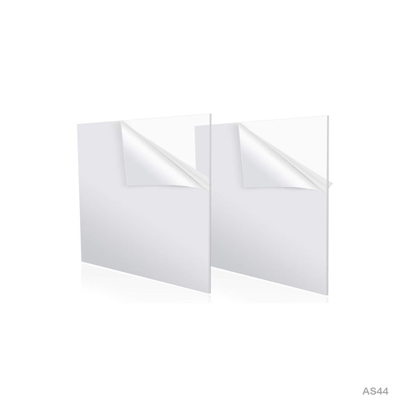 Acrylic Sheet Square 2Mm 1Pc 4X4 (As44)-Gift To Love-Art & Craft