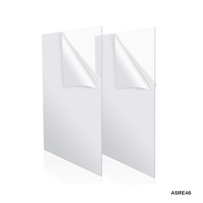 ACRYLIC SHEET RECTANGLE 2MM 1PC 4X6 (ASRE46) - GIFT TO LOVE