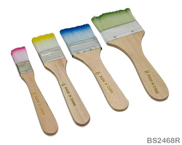 4 Pcs Paint Brush Rainbow Hair-Gift To Love-Art & Craft