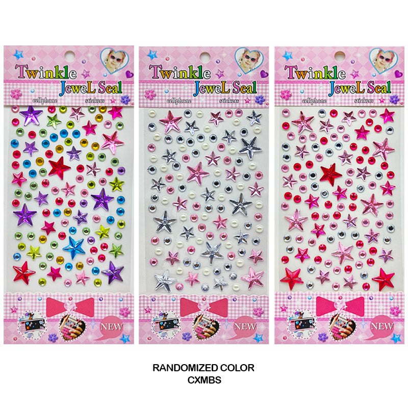 Cxmbs Crystal Star Sticker-Gift To Love-Art & Craft