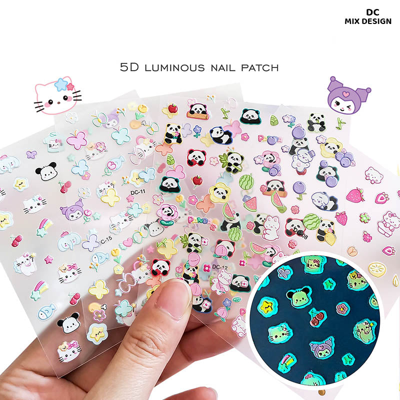 Dc 5D Creative Nail Stickers-Gift To Love-Art & Craft