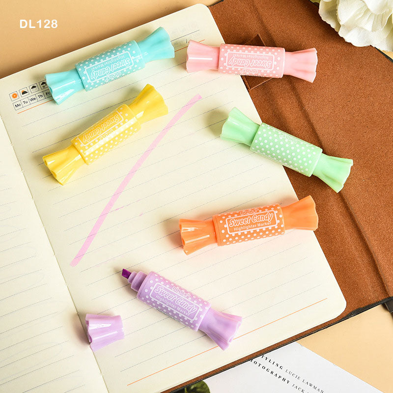 Highlighter 6 Pcs sweet candy shape