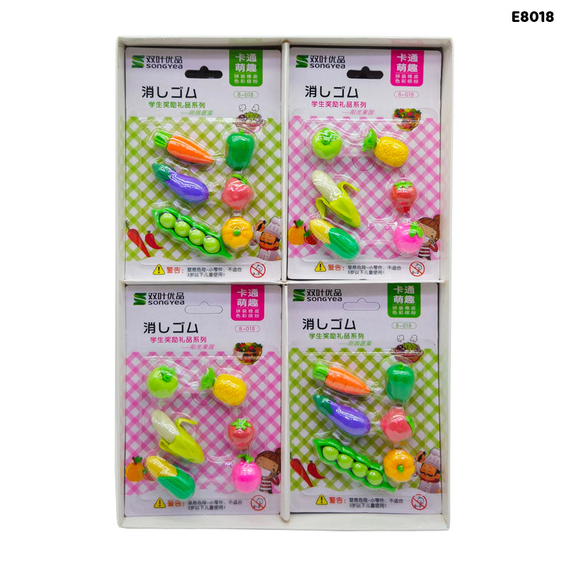 Eraser Vegetables 1 Pcs