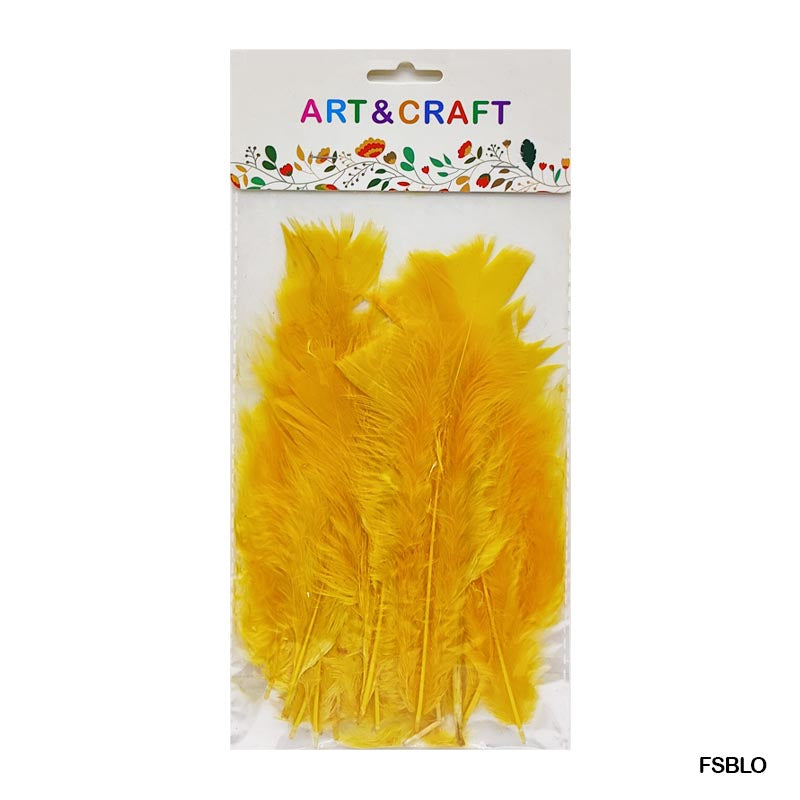 Feather Soft Big Light Orange (Fsblo) (10Pcs)-Gift To Love-Art & Craft