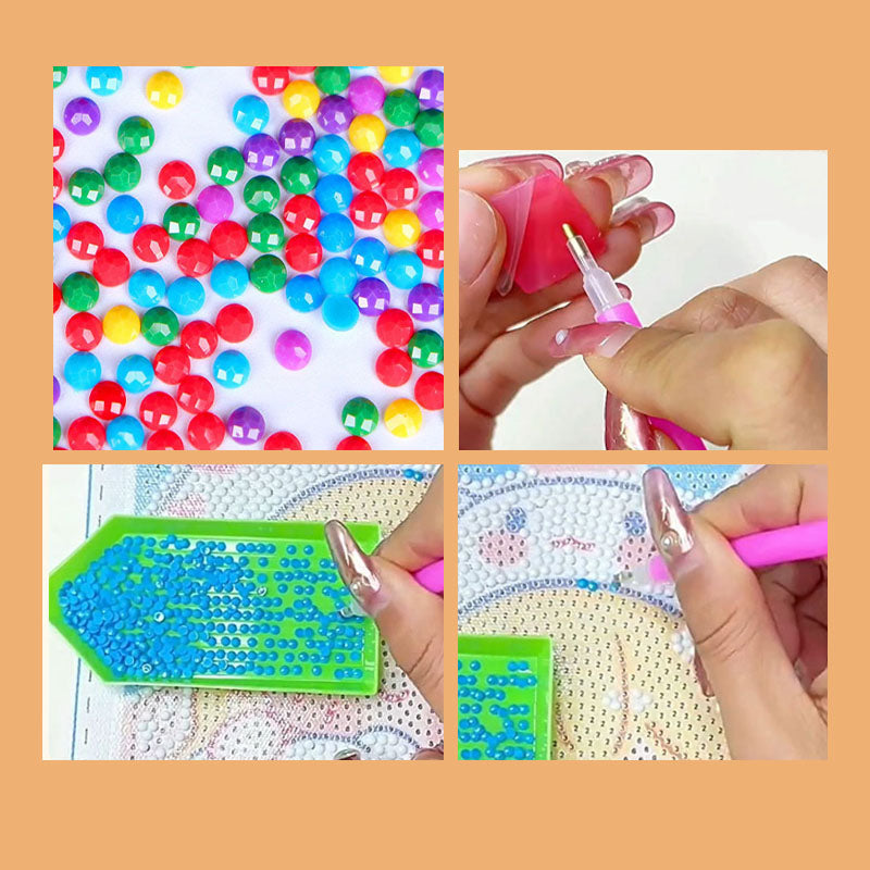 Diamond Painting Diy Kit  20 cm X 20 cm