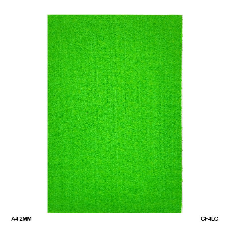 Grass Foam Sheet A4 Light Green 10Sheet 2Mm (Gf4Lg)-Gift To Love-Art & Craft