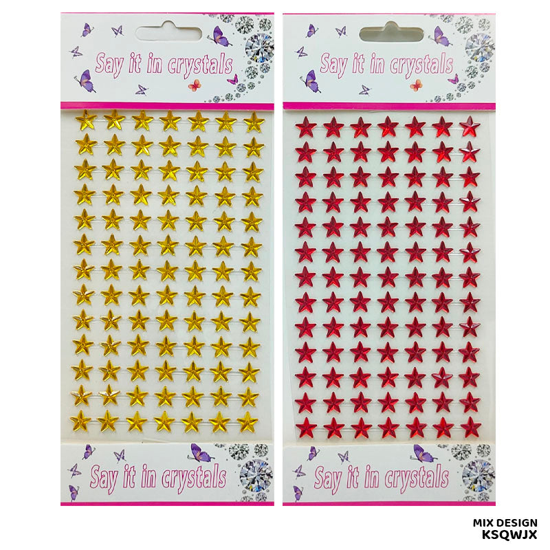 Ksqwjx Star Diamond Sticker