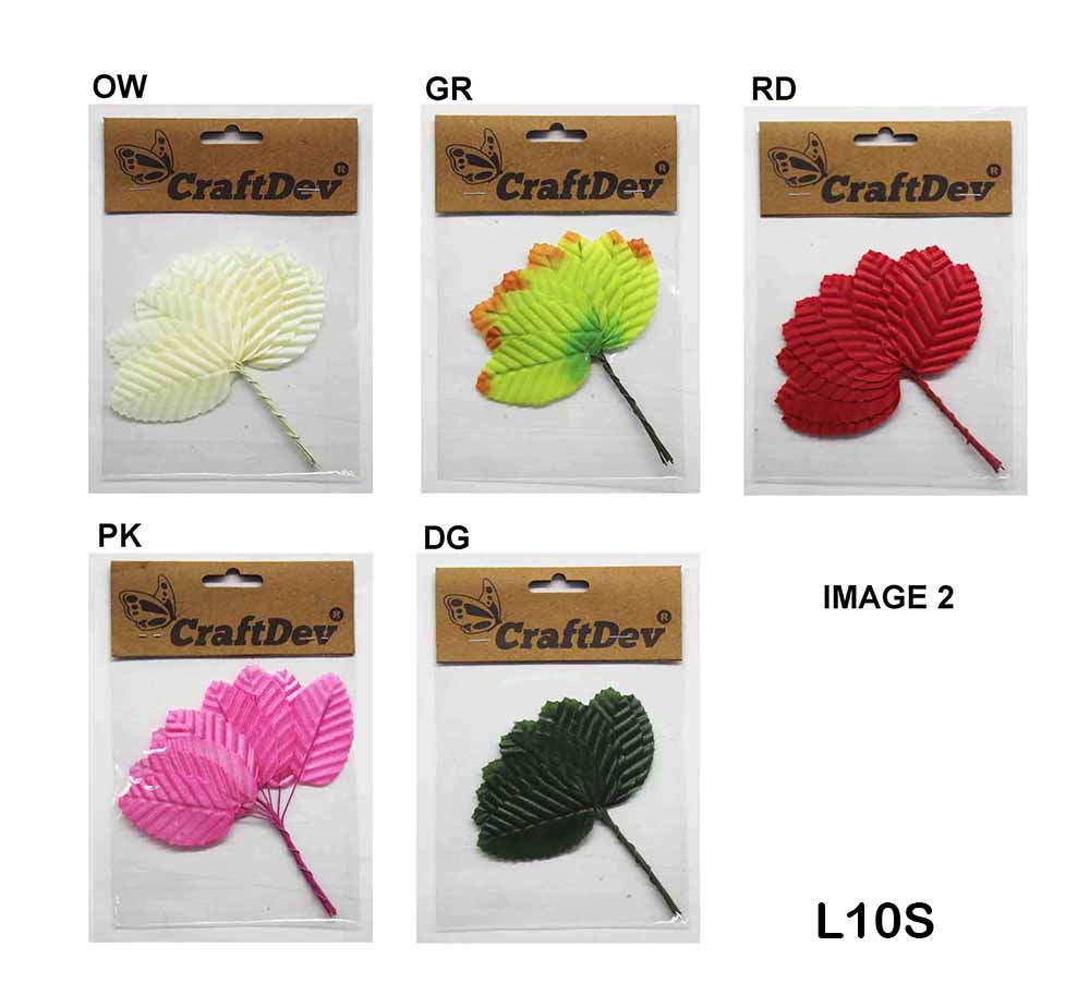 Leaf 10 Pcs Single Colour Small Pkt