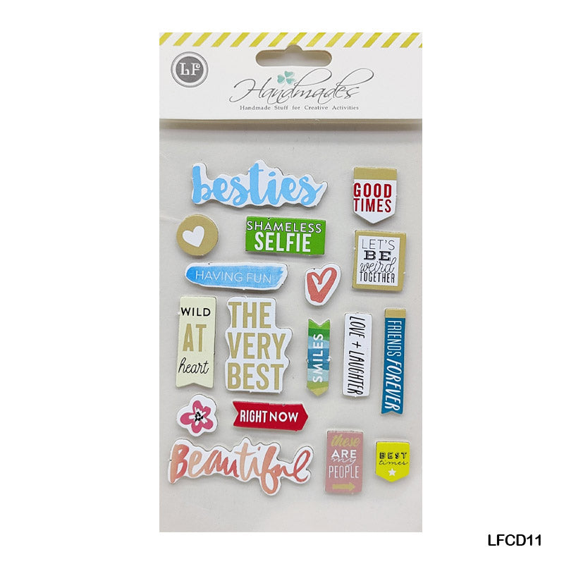 Lfcd11 Scrapbooking 3D Sticker