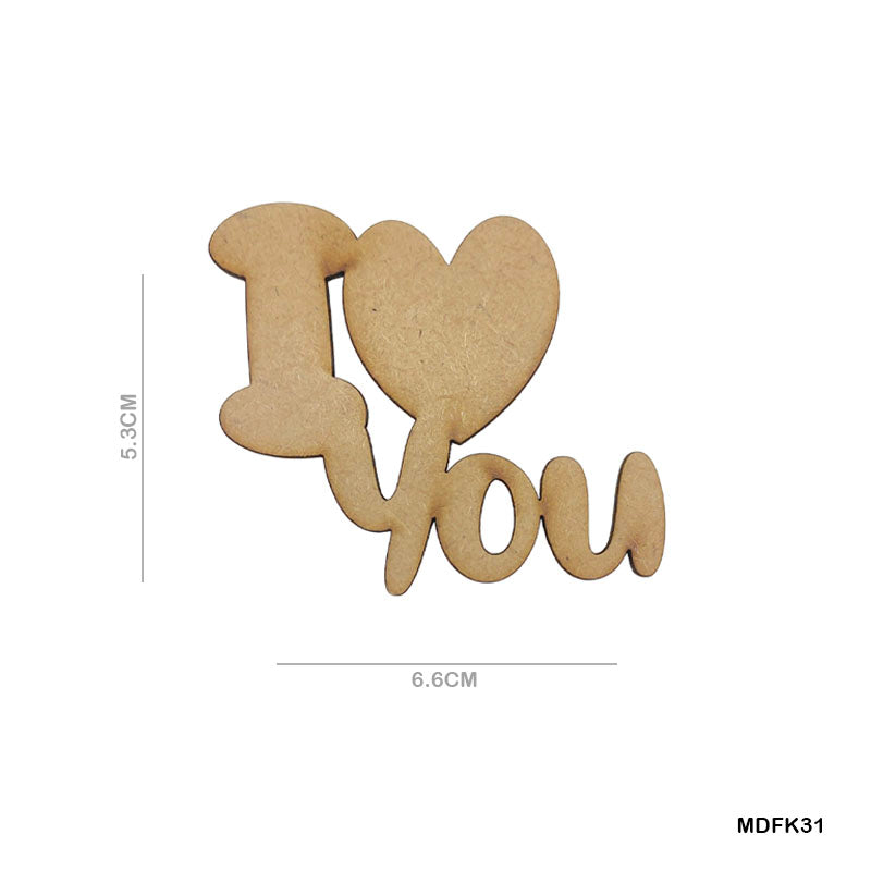 Mdf Cutout (Mdfk31)-Gift To Love-Art & Craft