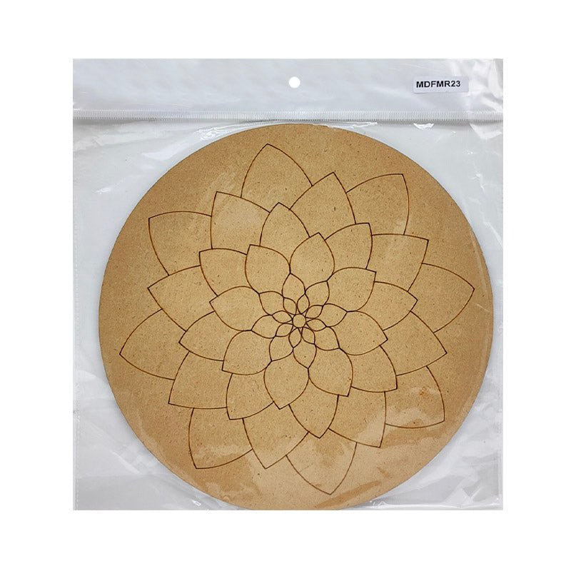 Mdf Cutout Mandala Engrave 3Mm*10Inch (Mdfmr23)