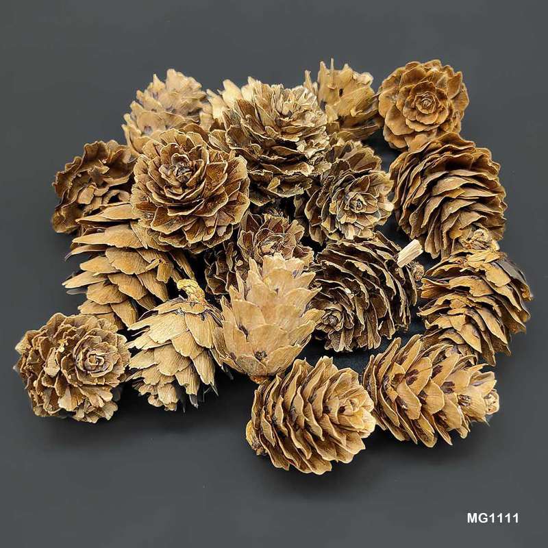 Wood Flower Pine Cone (Mg1111)-Gift To Love-Art & Craft