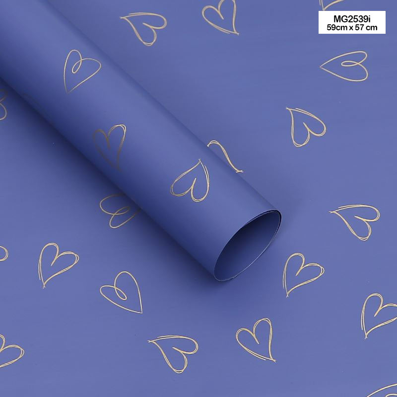 Wrapping Paper Plastic (20 Sheet) Mg2539I-Gift To Love-Art & Craft