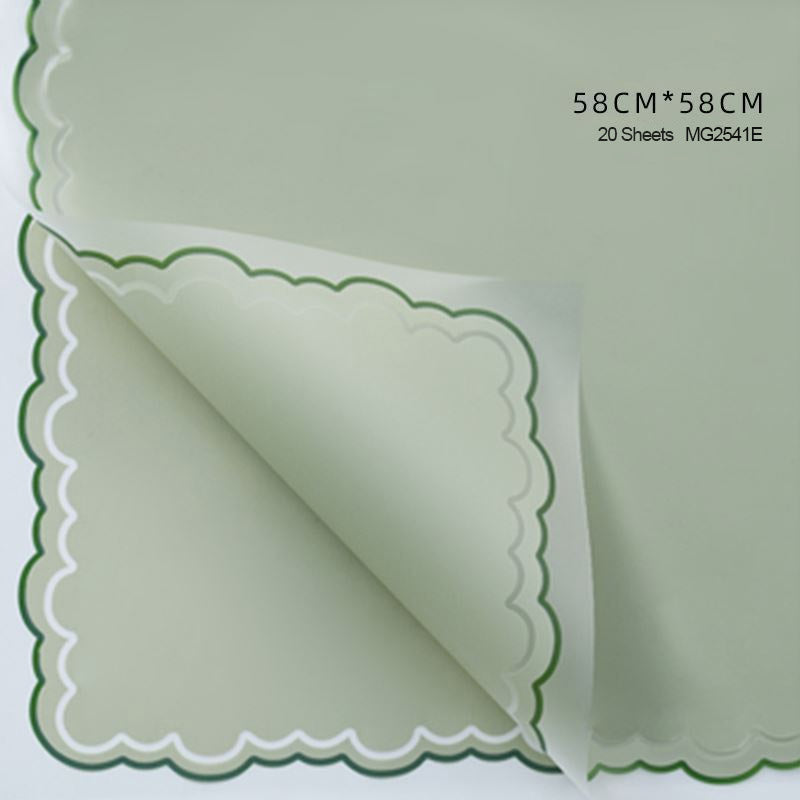 Wrapping Paper Plastic (20 Sheet) Mg2541E