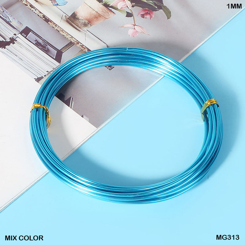 Metal Wire Coloured 5Mtr 1Mm (Mg313)