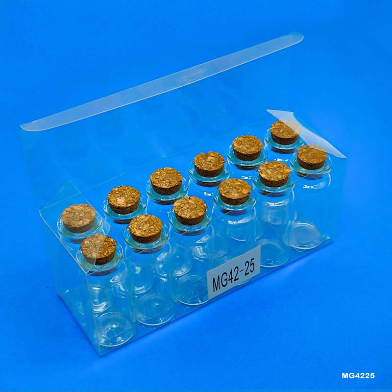 Mg42-25 Message Bottle 12Pcs 22X50Mm