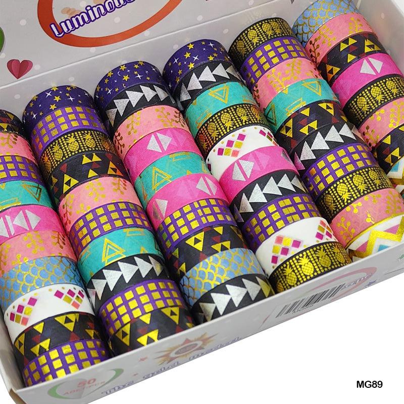 Washi Tape Gold Medal 60Pc 15Mm*3Mmtr (Mg89)