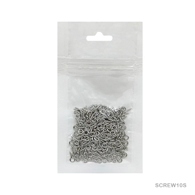 Screw Steel 10Gm Silver 1X4X8Mm (Screw10S)