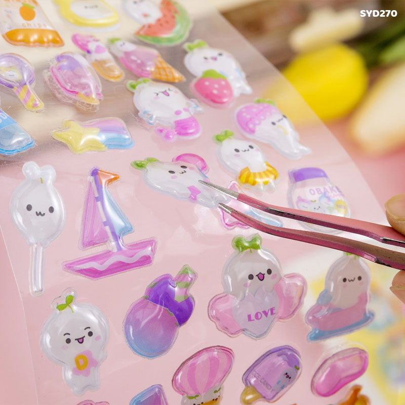 Cute 3D Bonnon Drop Sticker