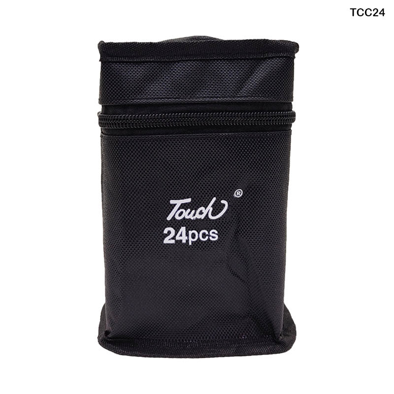 Touch Marker Cc 24 Black Pouch-Gift To Love-Art & Craft