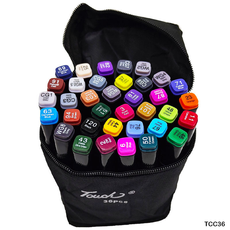 Touch Marker Cc 36 Black Pouch