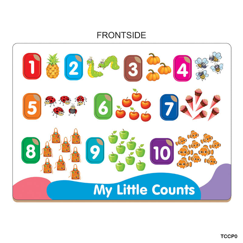 Ft Tccp0 Toddler Cardboard Counts Puzzle