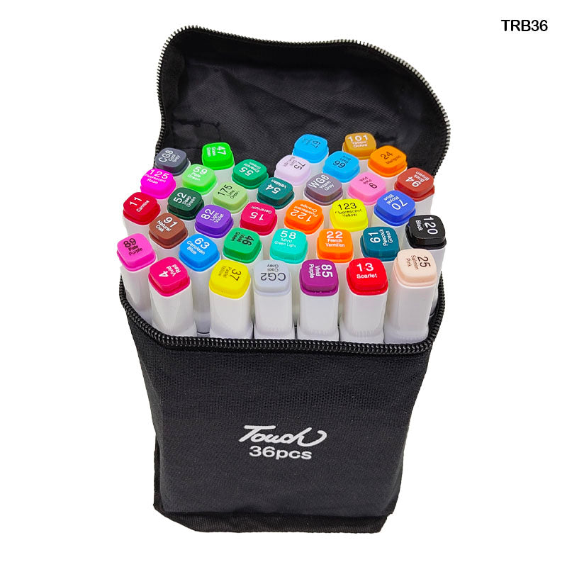 Touch Room Marker 36 Black Pouch (Trb36)