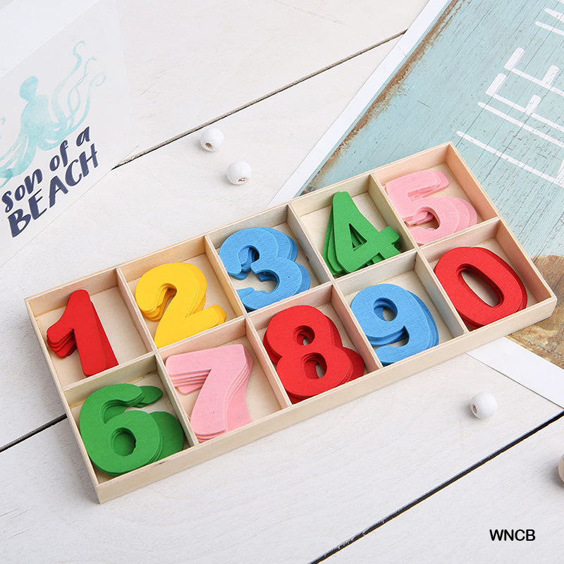 Wooden Number Color Big (Wncb)-Gift To Love-Art & Craft