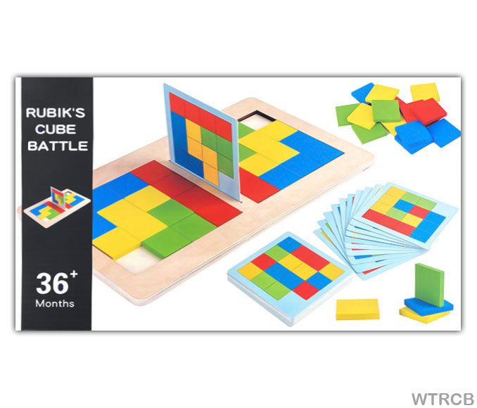 Wt Rubiks Cube Battle-Gift To Love-Art & Craft