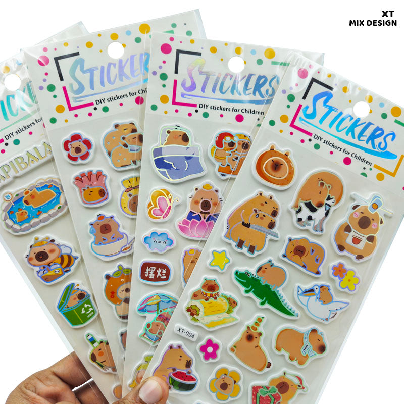 Colorful Cute DIY Cartoons, Animals & more Sticker For Children